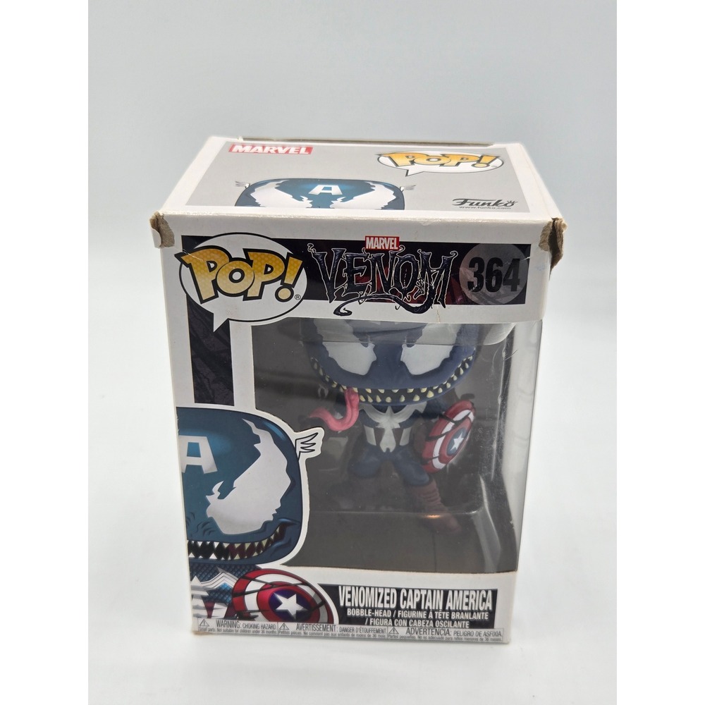 Funko Pop! (Damaged Box): Venomized Captain America # 364
